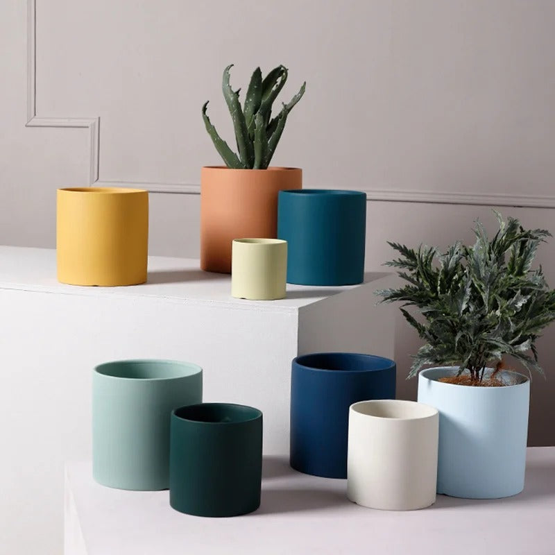 Doncavo™ ScandiBloom Ceramic Planter