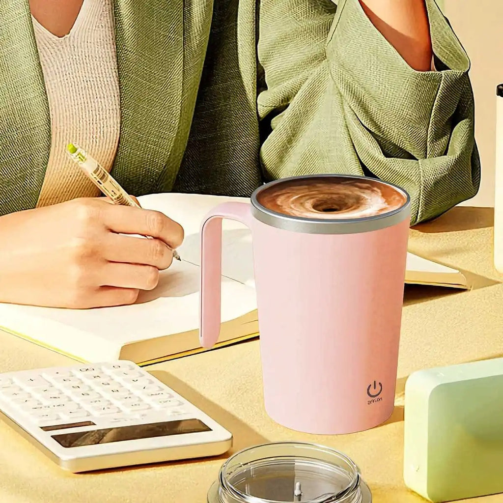 Doncavo™ MixMate Self-Stirring Coffee Mug