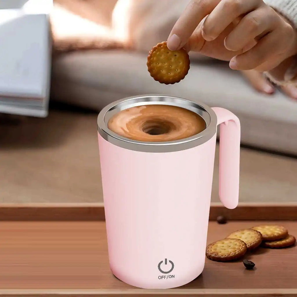 Doncavo™ MixMate Self-Stirring Coffee Mug