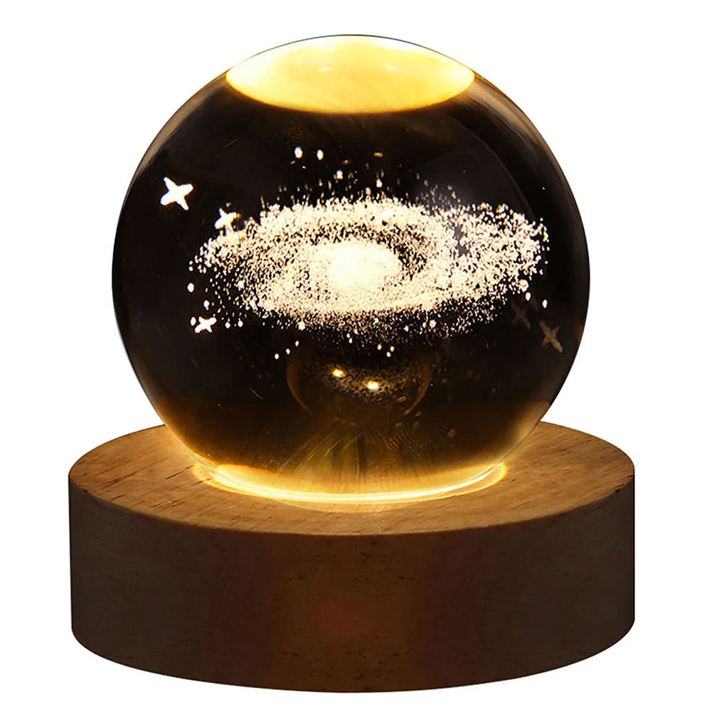 Doncavo™ Celestia Crystal Galaxy Night Light