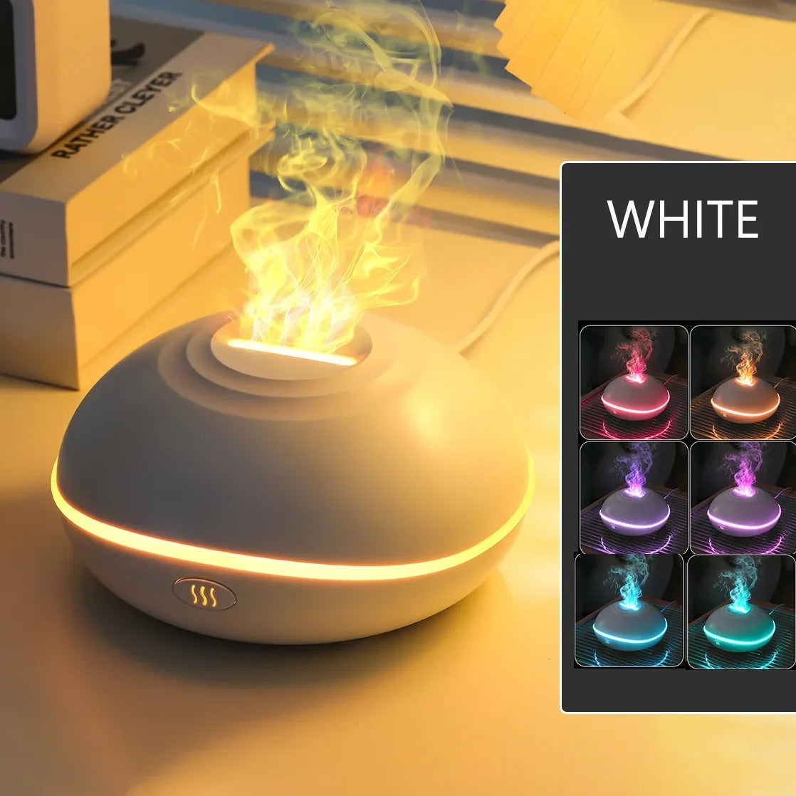 Doncavo™ FlameMist Aroma Diffuser & Humidifier