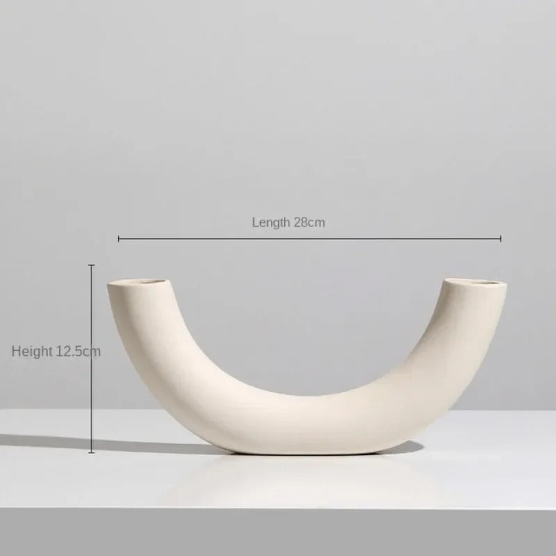 Doncavo™ Nordica Ceramic Art Vase