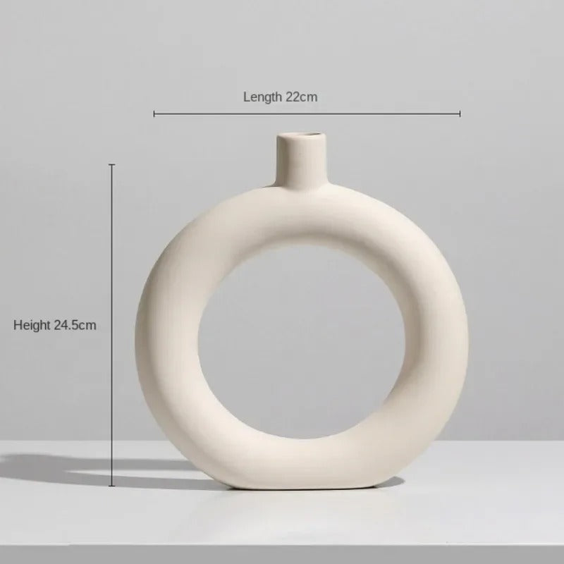 Doncavo™ Nordica Ceramic Art Vase