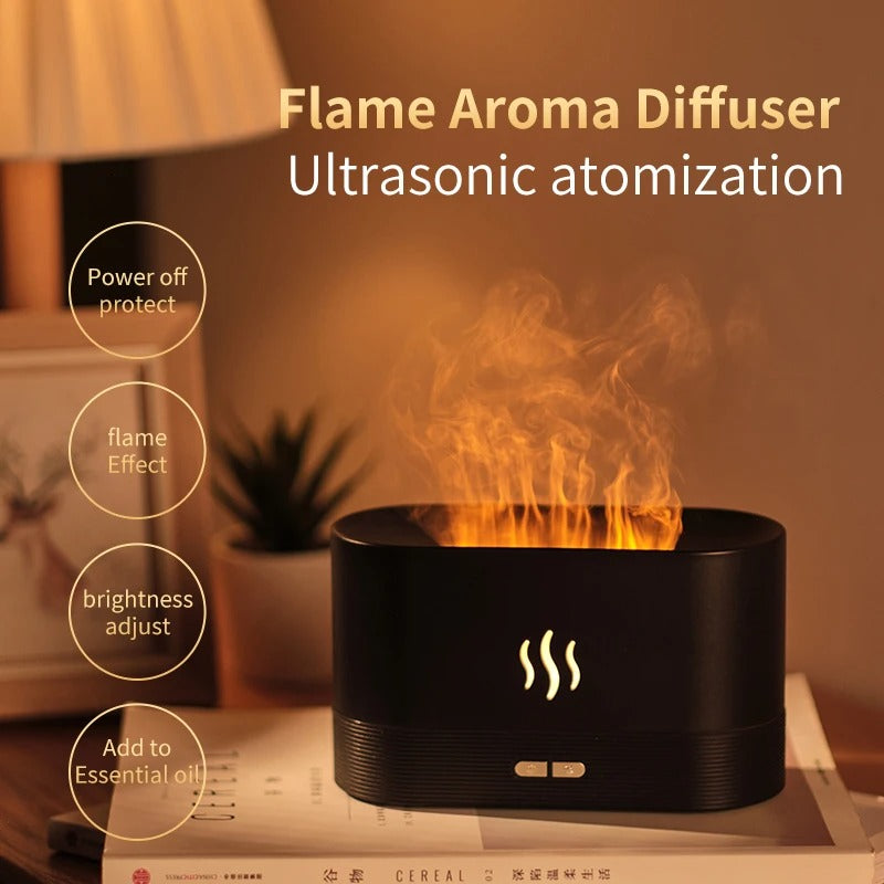 Doncavo™ EmberFlame Aroma Diffuser & Humidifier