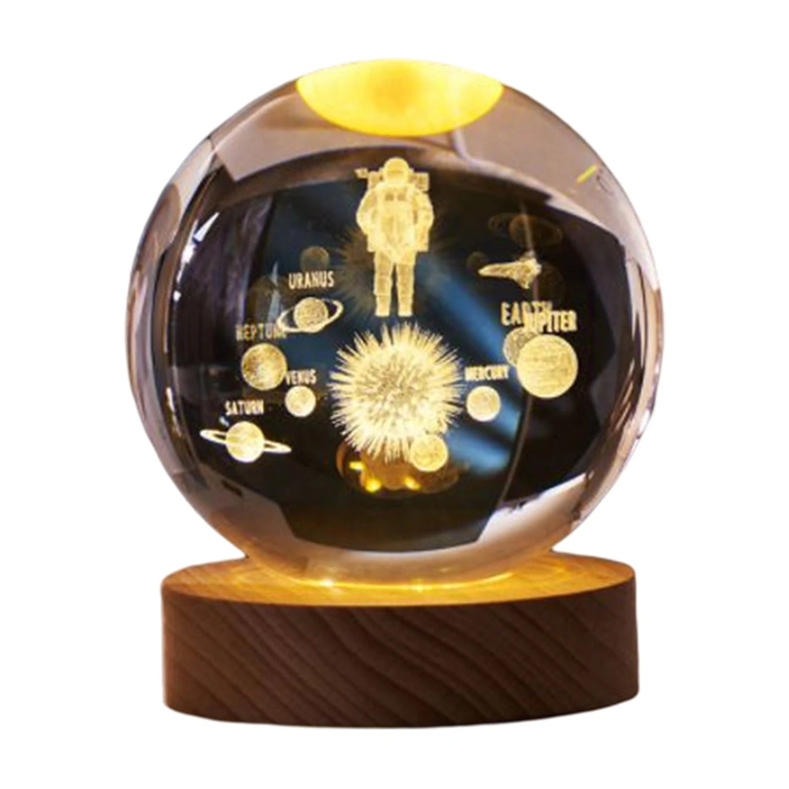 Doncavo™ Celestia Crystal Galaxy Night Light