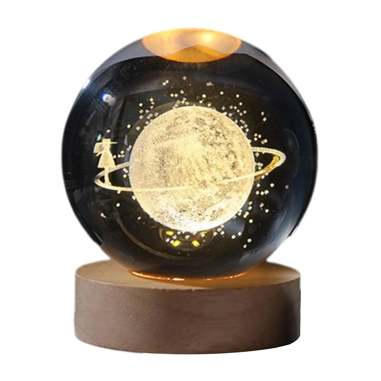 Doncavo™ Celestia Crystal Galaxy Night Light