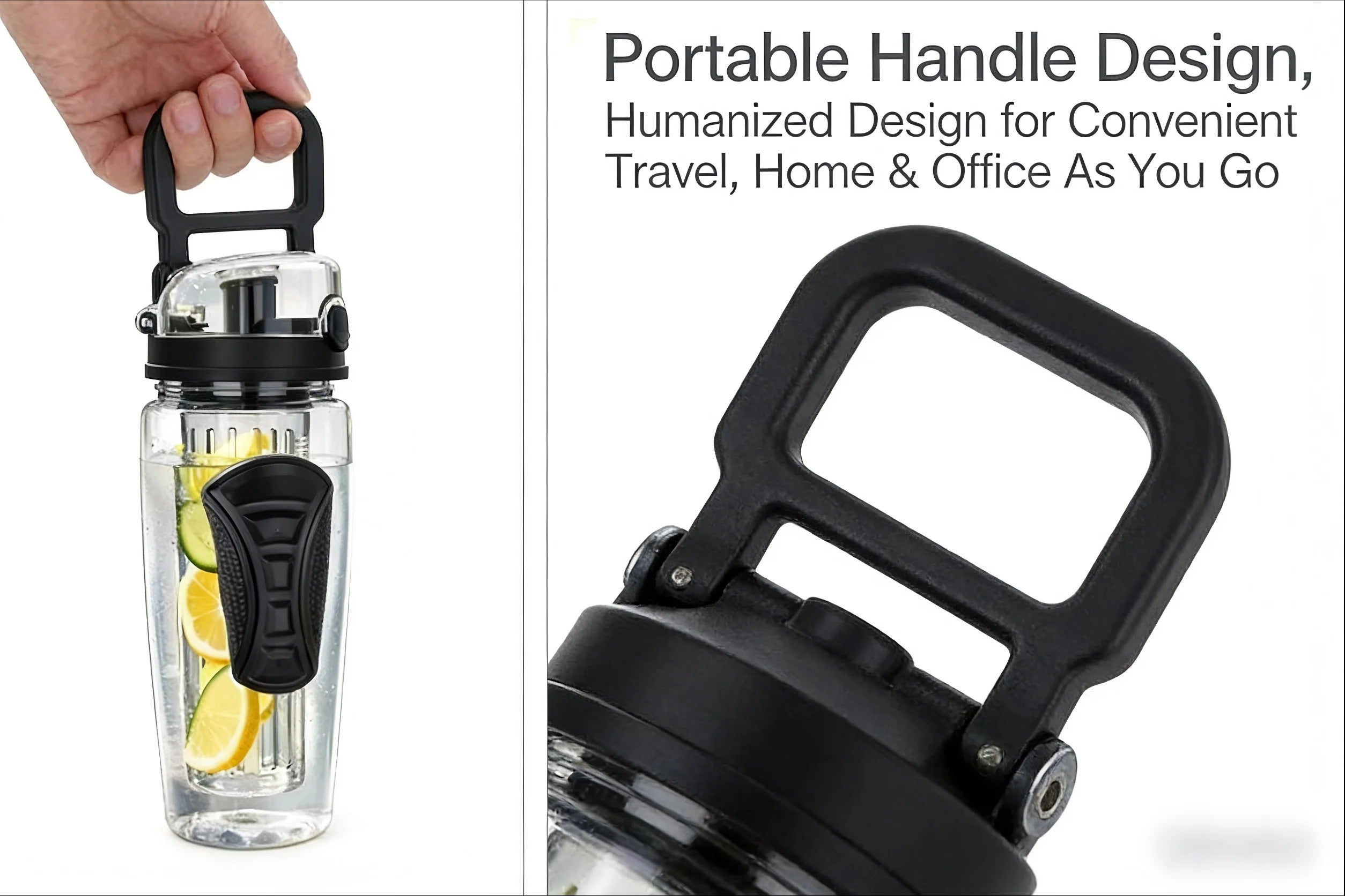 Doncavo™ HydraFusion Fruit Infuser Water Bottle