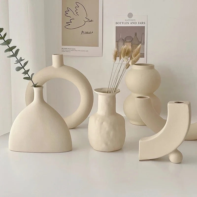 Doncavo™ Nordica Ceramic Art Vase