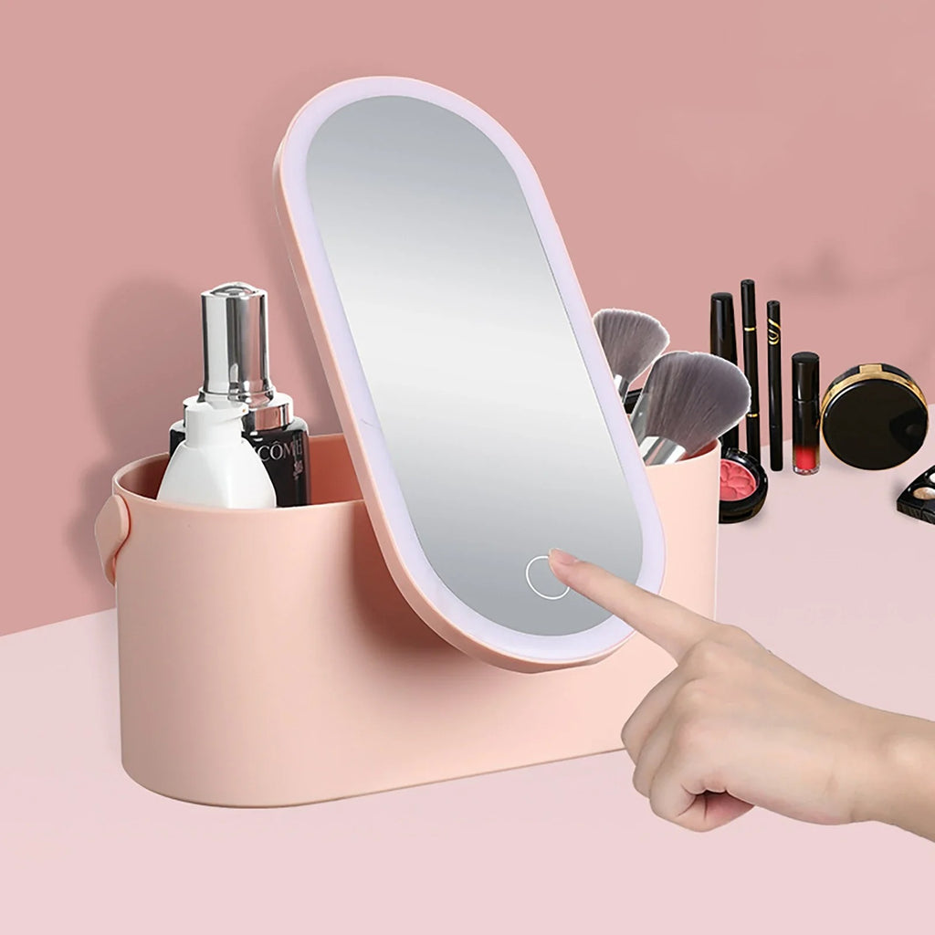 Doncavo™ GlowCase LED Makeup Organizer