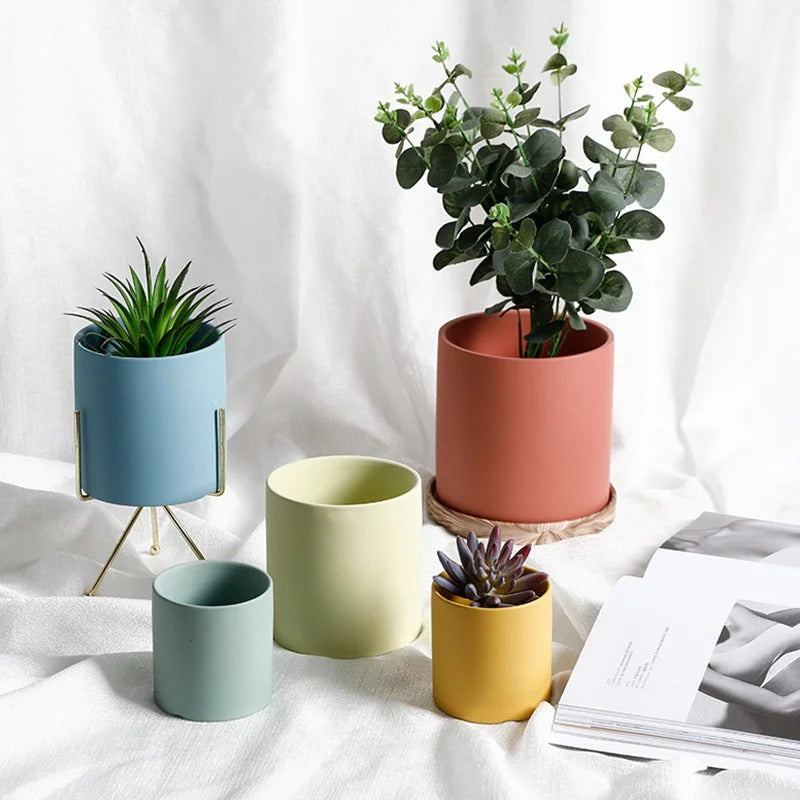 Doncavo™ ScandiBloom Ceramic Planter