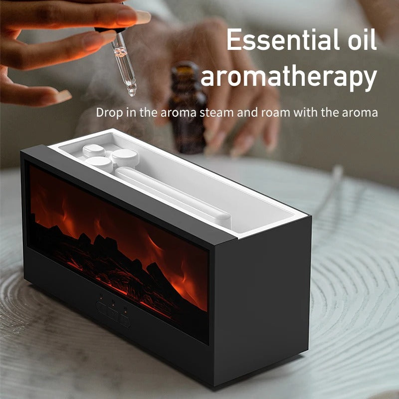 839.99 EmberGlow 3D Flame Aroma Diffuser
