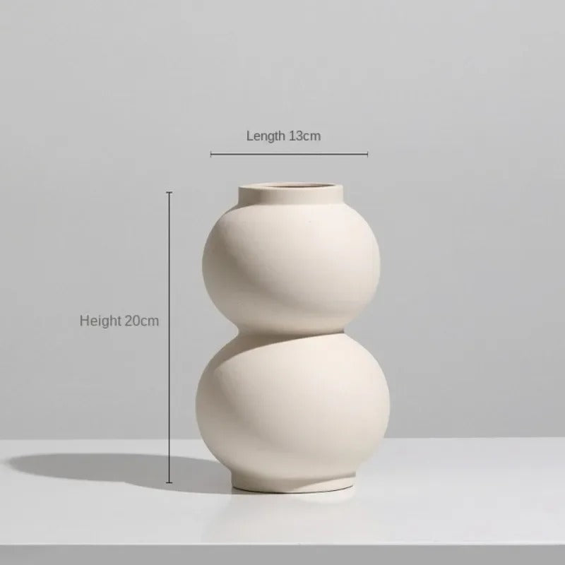 Doncavo™ Nordica Ceramic Art Vase