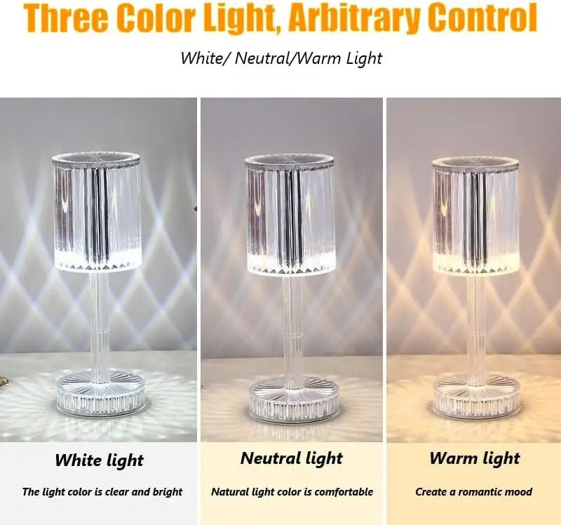 Doncavo™ LumiCrystal Diamond Table Lamp