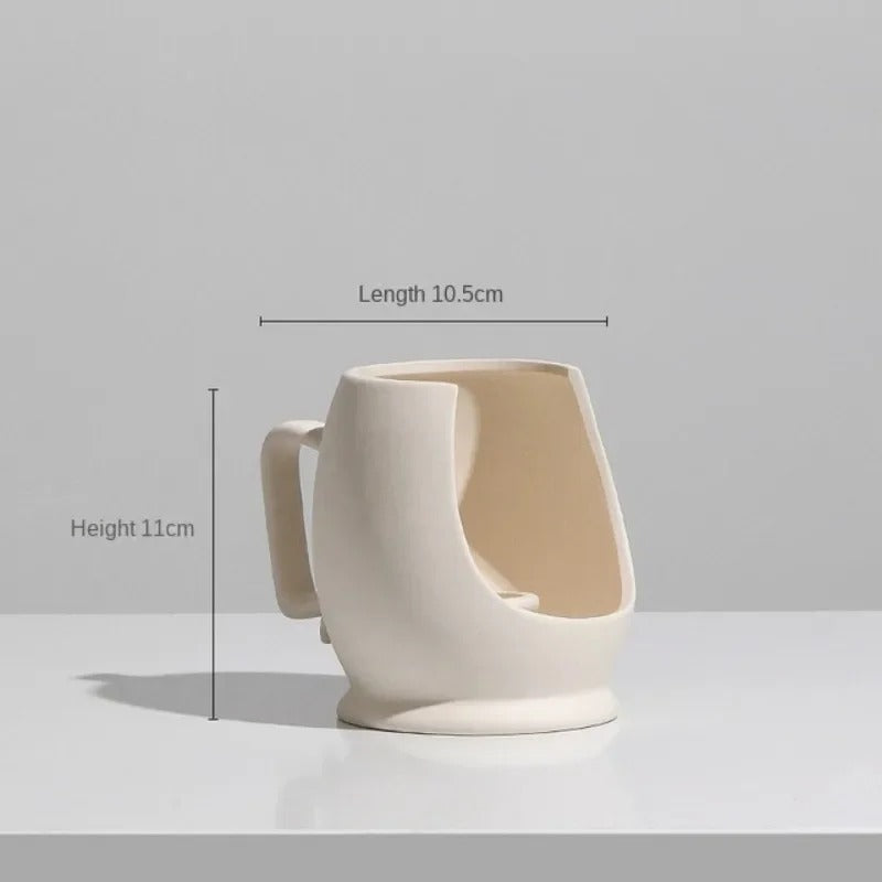 Doncavo™ Nordica Ceramic Art Vase