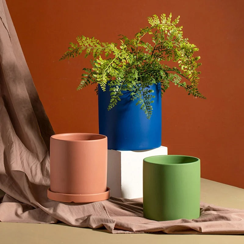 Doncavo™ ScandiBloom Ceramic Planter