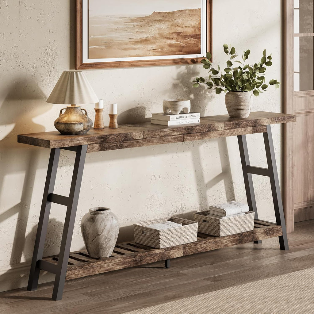Long Console Tables for Entryway