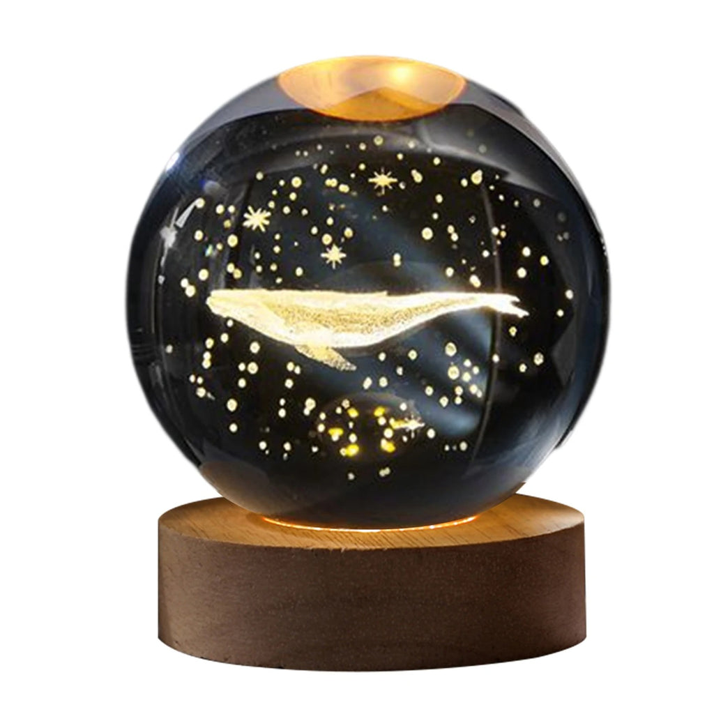 Doncavo™ Celestia Crystal Galaxy Night Light