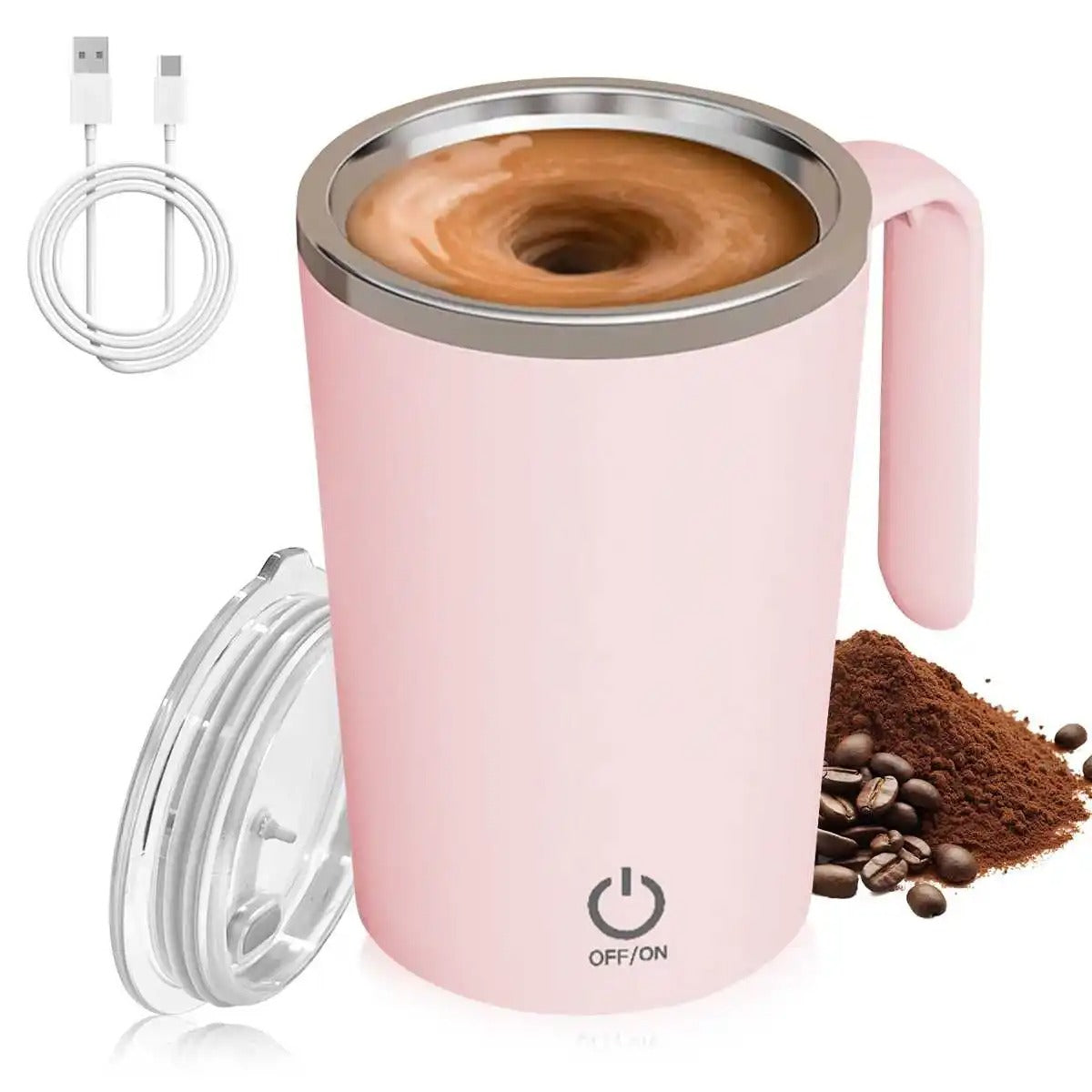 Doncavo™ MixMate Self-Stirring Coffee Mug