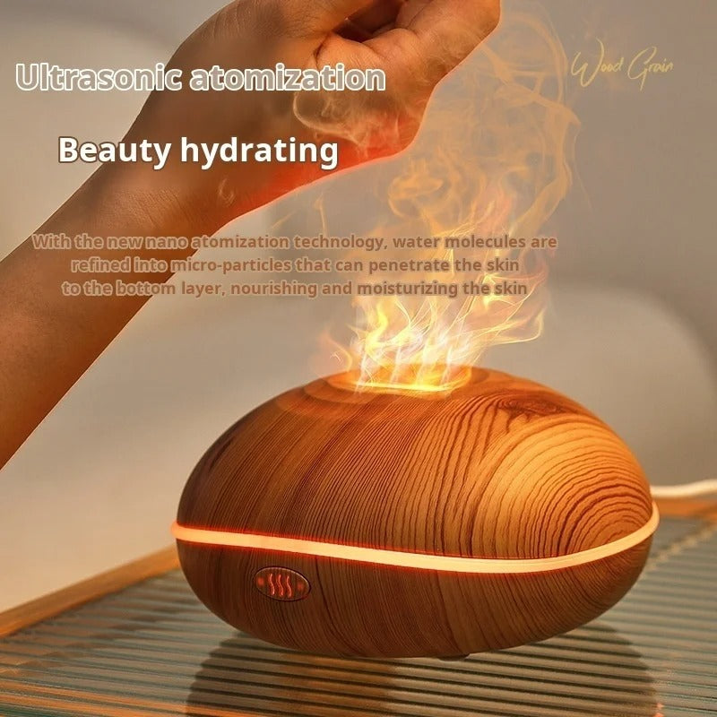 Doncavo™ FlameMist Aroma Diffuser & Humidifier