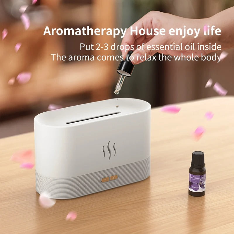 Doncavo™ EmberFlame Aroma Diffuser & Humidifier