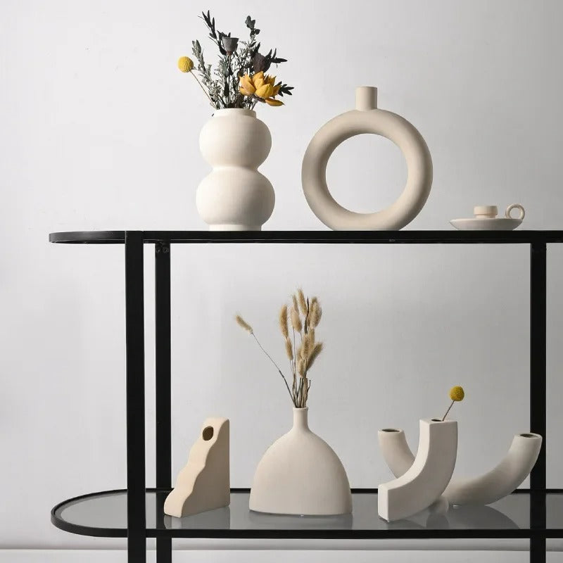 Doncavo™ Nordica Ceramic Art Vase