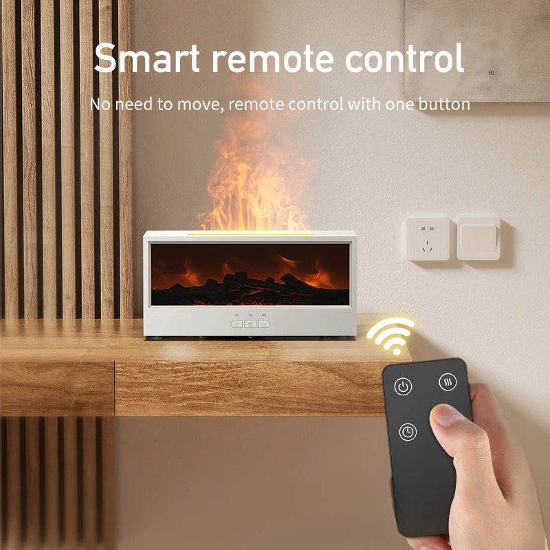 839.99 EmberGlow 3D Flame Aroma Diffuser