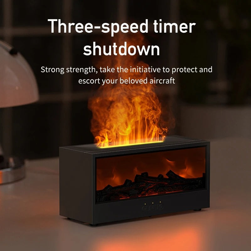 839.99 EmberGlow 3D Flame Aroma Diffuser