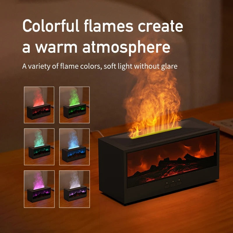 839.99 EmberGlow 3D Flame Aroma Diffuser