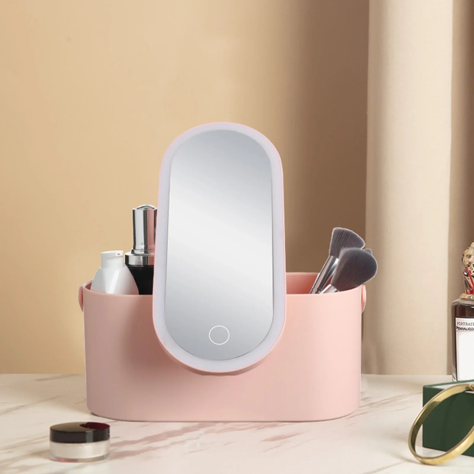 Doncavo™ GlowCase LED Makeup Organizer