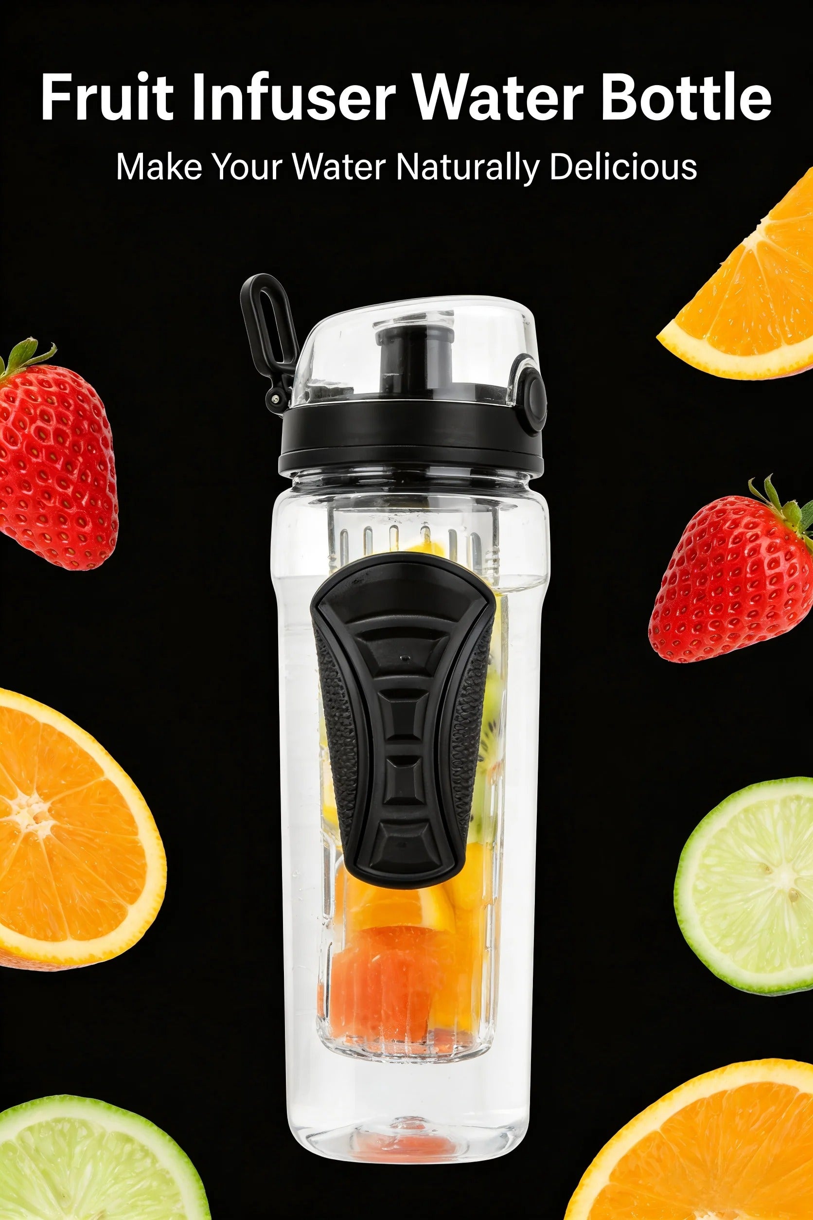 Doncavo™ HydraFusion Fruit Infuser Water Bottle