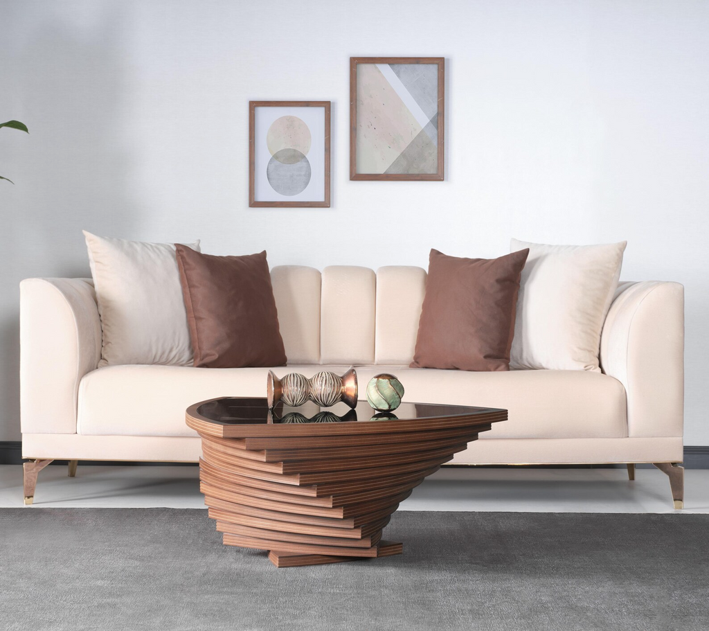 174.99 Natural Walnut Coffee Table