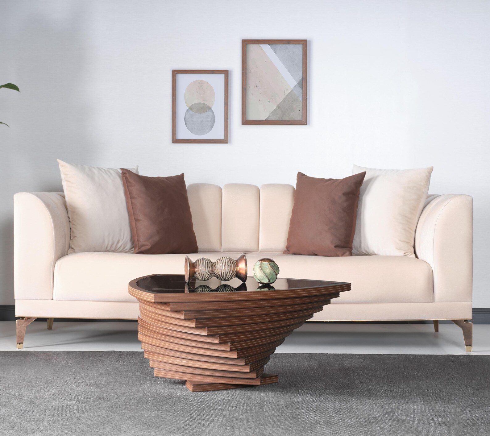 174.99 Natural Walnut Coffee Table