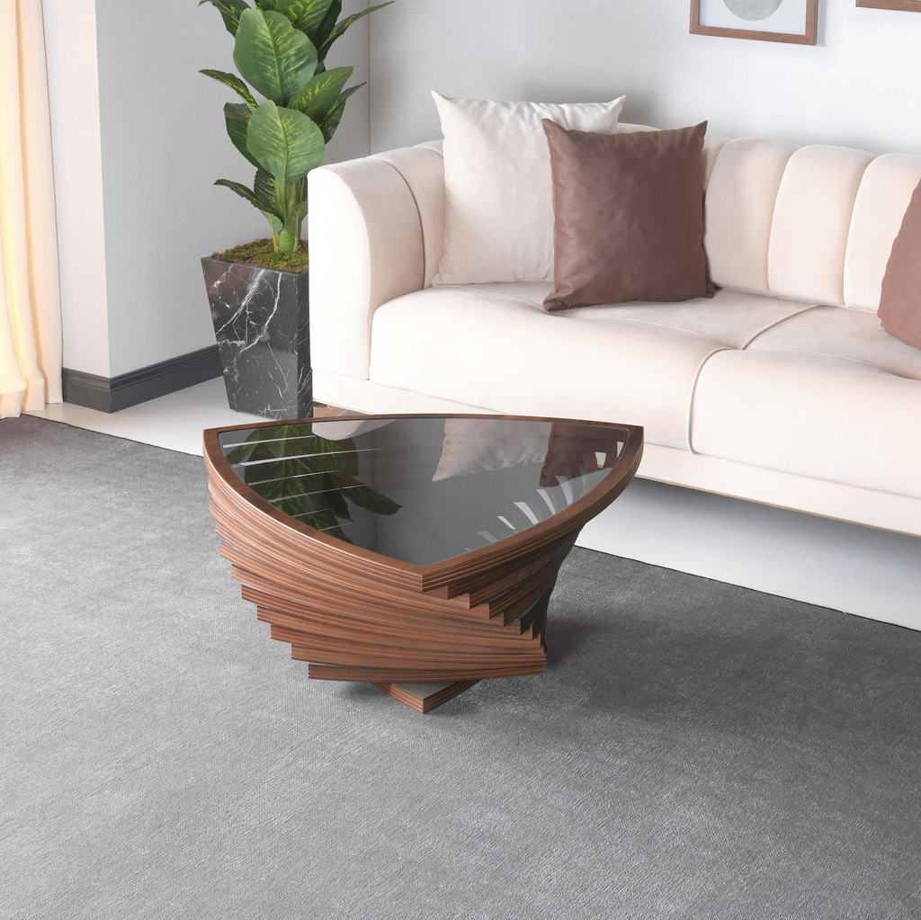 174.99 Natural Walnut Coffee Table